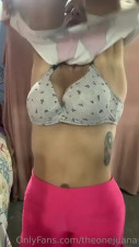 Theonejuana With A Little Striptease