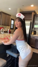 Langieexo Twerking In A Slutty Nurse Outfit