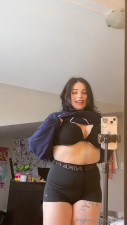 Sugashi Getting Ready For Sultry Tiktok Shoot