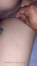 Angelrecovery Letting Her Man Play With Her Pussy