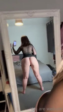 Iammia1 Twerking In Her See Through Dress