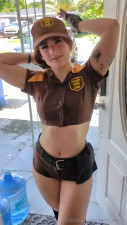 Sexy Dani Sky Fucks After Her Delivery