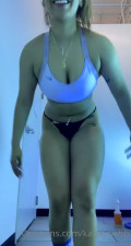 Karoli.Nahh Strips And Teases Tits