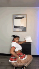 Theegoodgirl Teases With Her Huge Ass