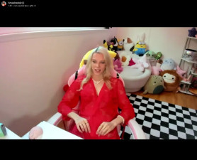 Ashley Matheson Strips And Shows Dildo