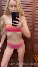 Krcphotos Displays Body In Pink Swimwear