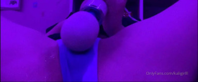 Cutiekali Teases Her Pussy With A Vibrator
