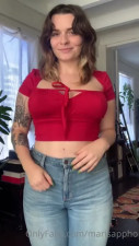 Naughty Marisappho Shakes Her Boobs