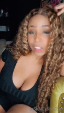 Officialkailynn Flaunts Her Deep Cleavage