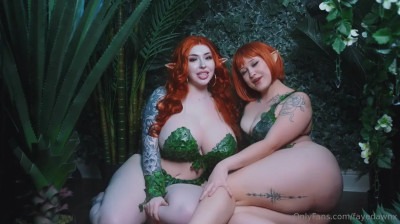 Fayedawnx And Friend Masturbate Together