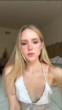 Caroline Zalog In A Revealing Lingerie