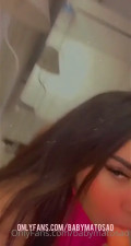 Victoria Matosa Films Herself Sucking A Dildo
