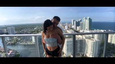 Johnny Love Fucks Hailey Rose Outdoors