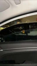 Kiki Morand Gives A Sloppy BJ In The Car