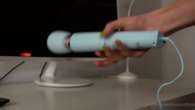 Loolooofficial Gets Punished With A Vibrator