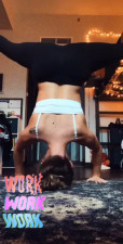 Littlemsboo Twerks Upside Down