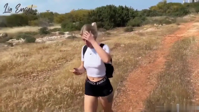 Lia Engel Gets Fucked While Hiking