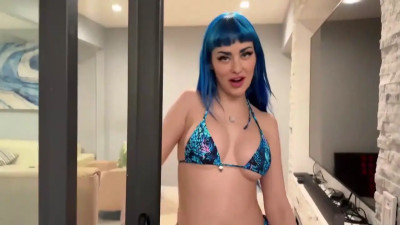 Hot Jewelz Blu Gets Covered In Step Bro’s Cum