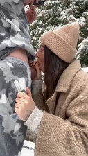 Poetiquegirl Sucks A Dick And Gets Cummed