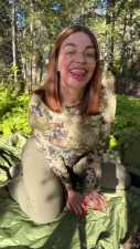 Myladelrey Masturbates In The Woods