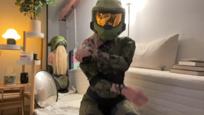 BabyFooji Inserts A Dildo In Her Asshole