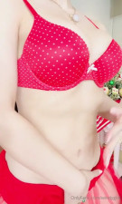 Windygirk Flaunts Her Body In Red Bikini
