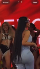 Cardi B Twerks Her Huge Ass In Concert