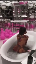 Big Ass Cardi B Takes A Bath