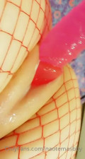 Naotemasbby Devours Her Pink Dildo