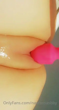 Naotemasbby And Her Pink Sex Toy