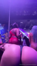 Brazibabee Shakes Ass At The Bar