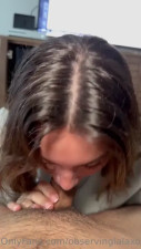 Observinglalaxo Sucks & Rides A Cock