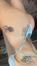 Jettsojuicy Shows Her Booty Close Up