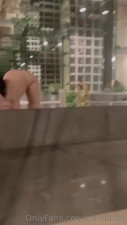 Meldadel Twerks In Front Of A Mirror