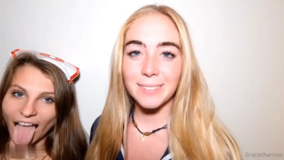 Grace Charis Gets Flirty With Her Friend