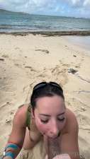 WoeAlexandra's Blowjob By The Beach