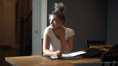 BBC Rams BabyBiancaLuv During Study Break