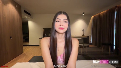 Nikitalaiss Gets Slammed In Pink Lingerie