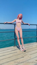 Caties' Hot Bikini Body Display