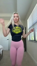 Maddiepricelol Films Her Dancing