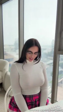 Izzy Davis Flaunts Her Big Tits & Pussy