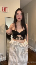 Aiyuens Drills A Blue Dildo In Her Pussy