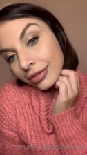 Busty Ivy Lebelle Sucks A Dildo