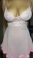 ThatYoungBlonde Sits On A Dildo