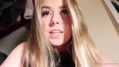 Aluraye Drills A Dildo In Her Pussy