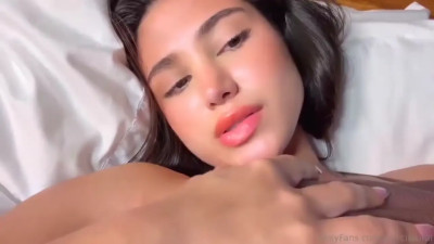 Marci Moral Uses A Vibrator On Her Pussy
