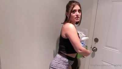 Koochiekachow17 Gets Fucked As A Maid