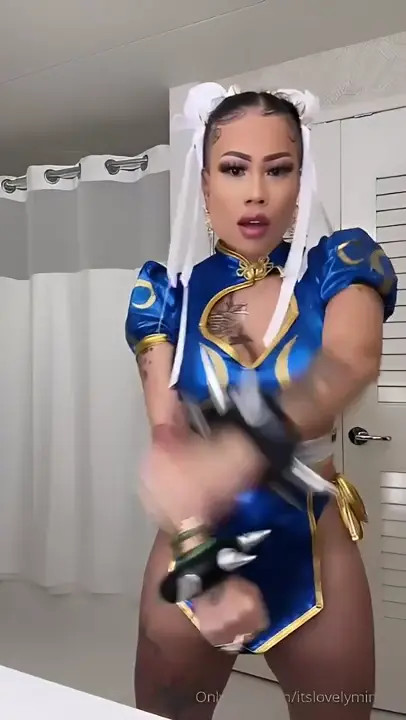 Itslovelymimi27 Cosplays As Chun Li - ePornLeak