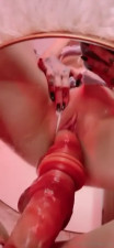 Kyure Films Her Mirror Shot Dildo Ride