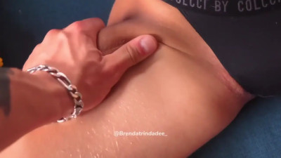 Brenda Trindade Receives Facial After Doggystyle
